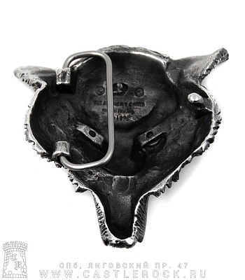 пряжка волк (оскал)