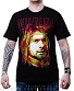 футболка nirvana kurt cobain (принт яркий)