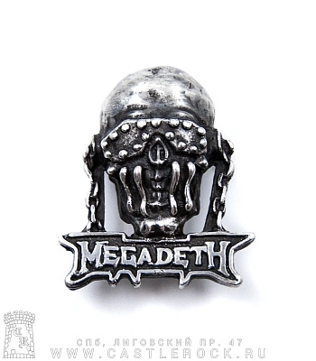значок цанга megadeth vic rattlehead