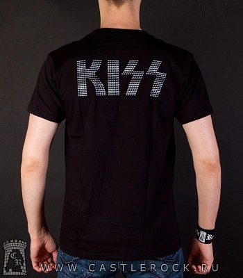 футболка kiss gene simmons "hot in the shade"