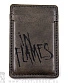 кардхолдер с гравировкой in flames (ручная работа)