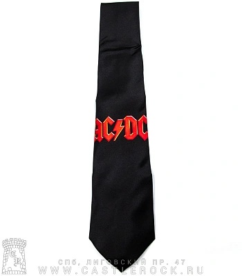 галстук ac/dc (лого)