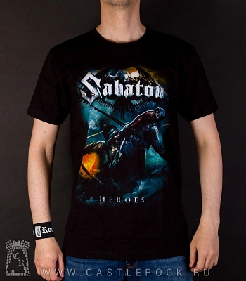 футболка sabaton "heroes"