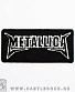 нашивка термо metallica (лого, вышивка)