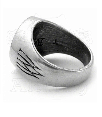 кольцо alchemy gothic (алхимия готик) r154 wyverex dragon signet
