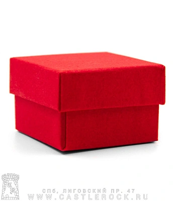 футляр для колец (красный)