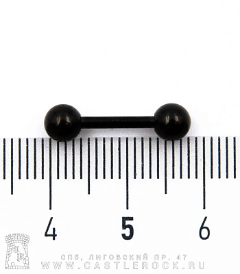 Штанга Сталь Черная с Шариками 1,6 х 10 х 5/5