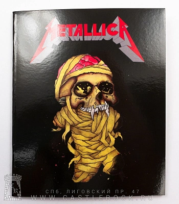 тетрадь metallica (мумия)