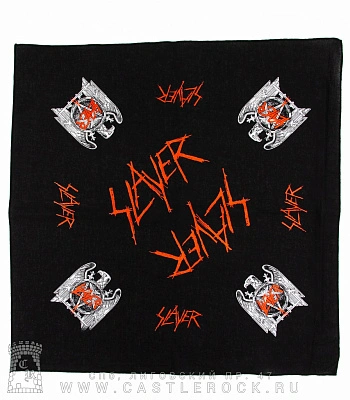 бандана slayer (лого, орел) бандана slayer (лого, орел)