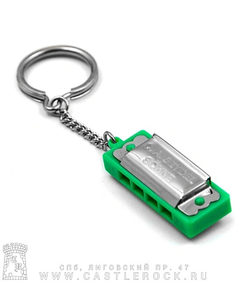 брелок губная гармошка seydel sohne (зеленый)