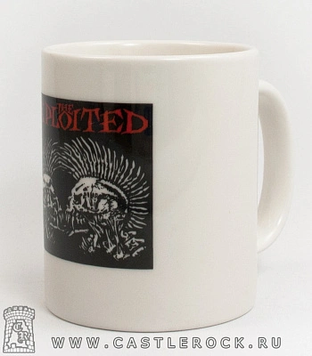 кружка exploited (два черепа с ирокезом)