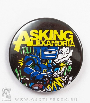 значок asking alexandria (робот)