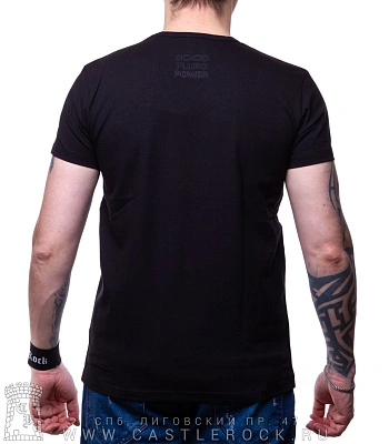 футболка череп (светится)