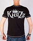 футболка княzz череп 13 (черная)