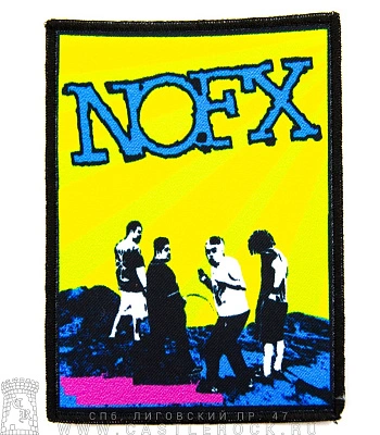 нашивка nofx "45 or 46 songs that weren't good enough to go on our other records"