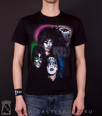 футболка kiss (группа)