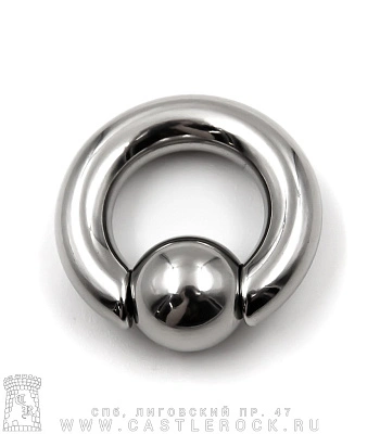 Кольцо BCR Хард Сталь 5 х 13 х 10 (с пружинным шариком)