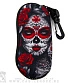 чехол для очков santa muerte (в розах)
