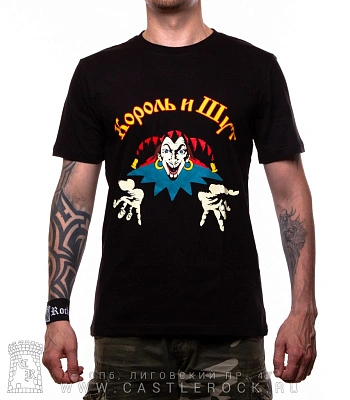 футболка король и шут (лого, принт большой)