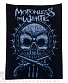 нашивка на спину motionless in white (череп)