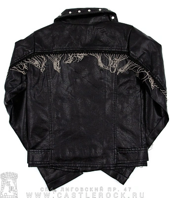 косуха детская к/з (цепочки, клепки) т2006