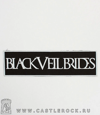 нашивка black veil brides (надпись белая)