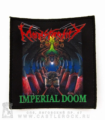 нашивка monstrosity "imperial doom"