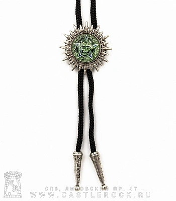 боло кабошон пентаграмма череп