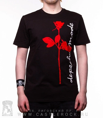 футболка depeche mode "violator" (принт большой)