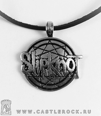 подвеска slipknot (лого, круглая)