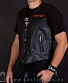 жилет кожаный harley-davidson