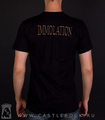 футболка immolation "kingdom of conspiracy"