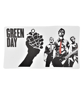 наклейка виниловая green day (группа, средняя)