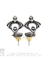 серьги alchemy gothic (алхимия готик) e306 incy