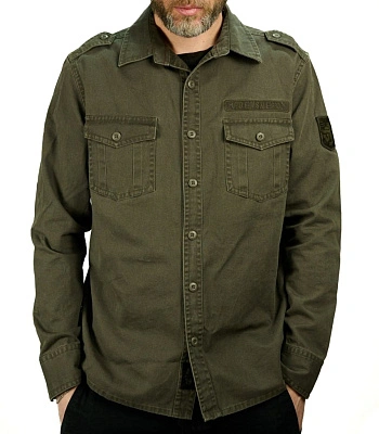 куртка-рубашка милитари foersverd "armer" (оливковая)