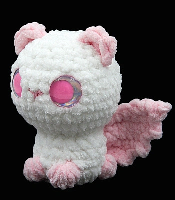 игрушка интерьерная котенок ангел