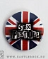 значок sex pistols (лого, флаг великобритании)