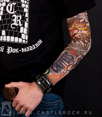 тату рукав choppers