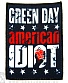 нашивка green day "american idiot" (звезды)