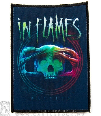 нашивка in flames "battles"
