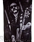 постер тканевый motorhead lemmy (ч/б, в очках)