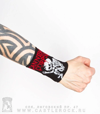 напульсник трикотажный cannibal corpse (широкий)