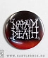 магнит круглый napalm death (лого)