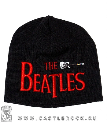шапка с вышивкой beatles