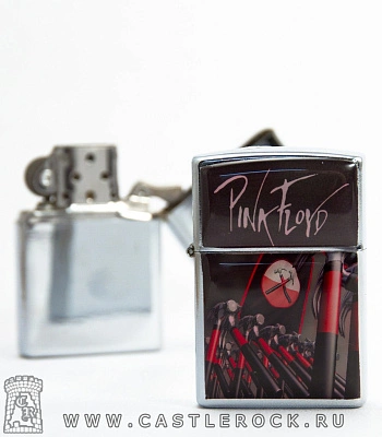 зажигалка цветная pink floyd "the wall" (молотки)