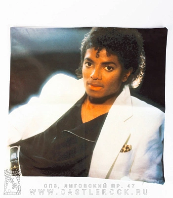 чехол на подушку michael jackson (в белом костюме)
