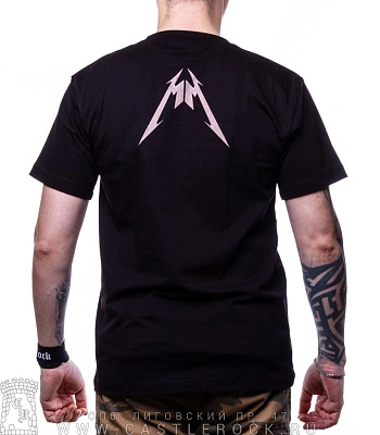 футболка metallica (лого)