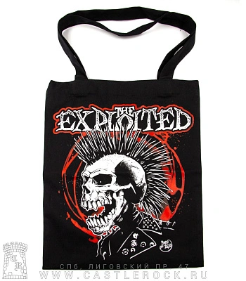 сумка шоппер exploited (лого)