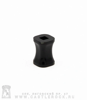 Тоннель Акрил Квадрат (черный) 5 мм