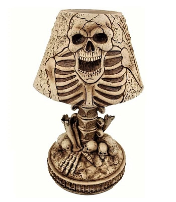светильник скелет